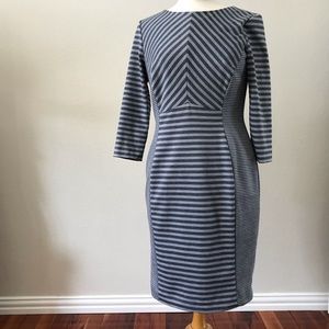 Antonio Melani striped long sleeve dress